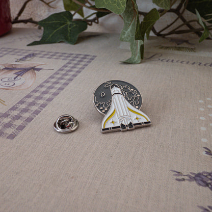 The Last of Us Rocket Ship Enamel Pin