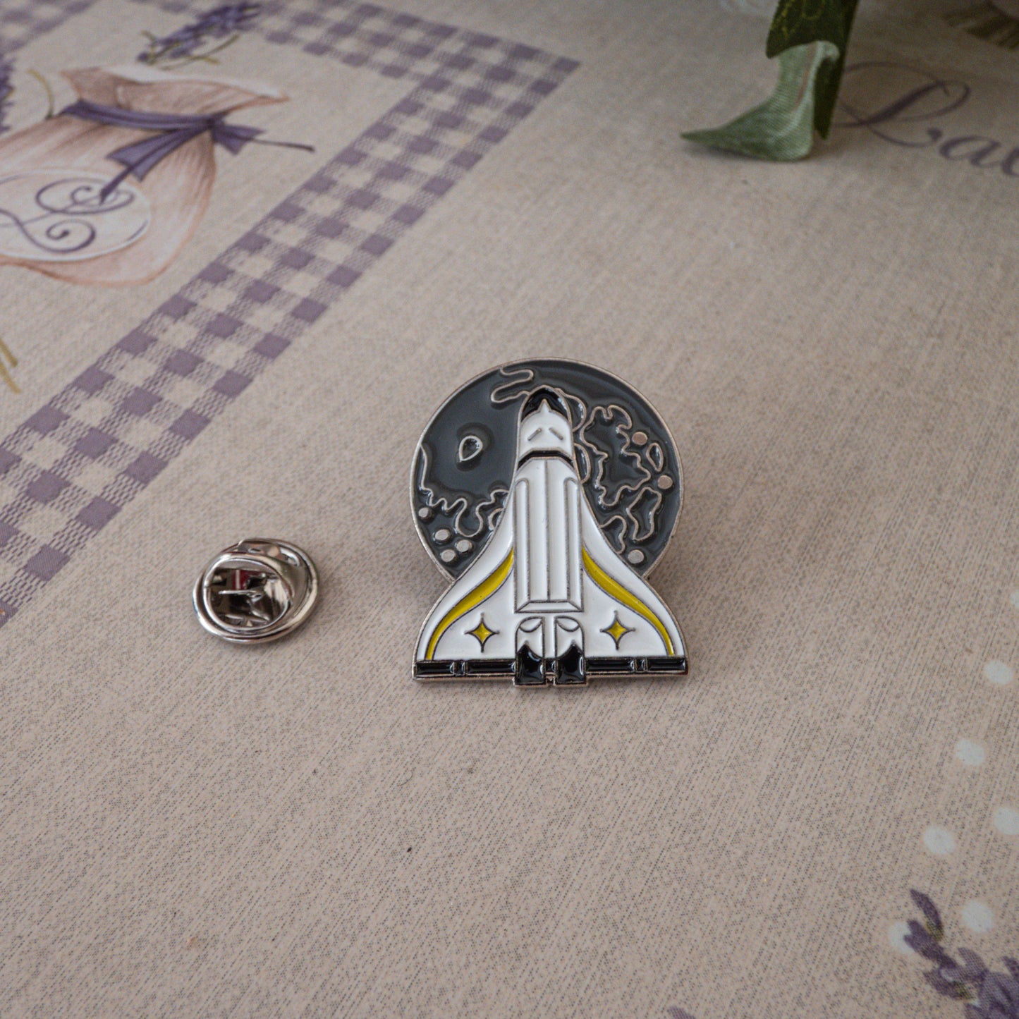 The Last of Us Rocket Ship Enamel Pin