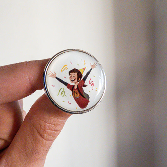 The Last of Us Birthday Ellie Enamel Pin - Default Title Available at 2Fast2See.co