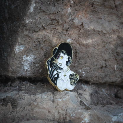 Resident Evil Village Lady Dimitrescu Enamel Pin