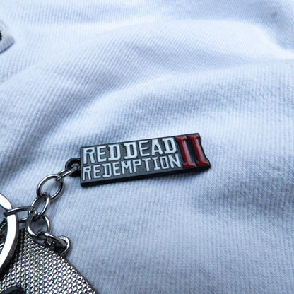 Red Dead Redemption 2 Revolver Metalic Keychain