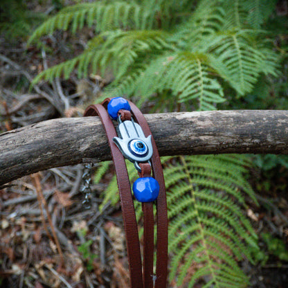 The Last of Us Ellie's Leather Handmade Bracelet Replica Dina's Gift - Default Title Available at 2Fast2See.co