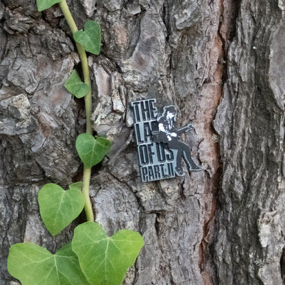 The Last of Us Part II Ellie with Guitar Metal Pin Extremely Detailed