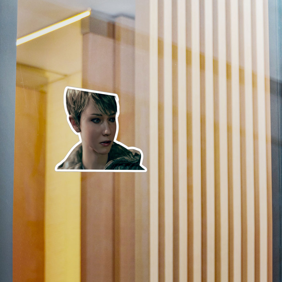 Detroit Become Human Kara Look Like Human Sticker No.1