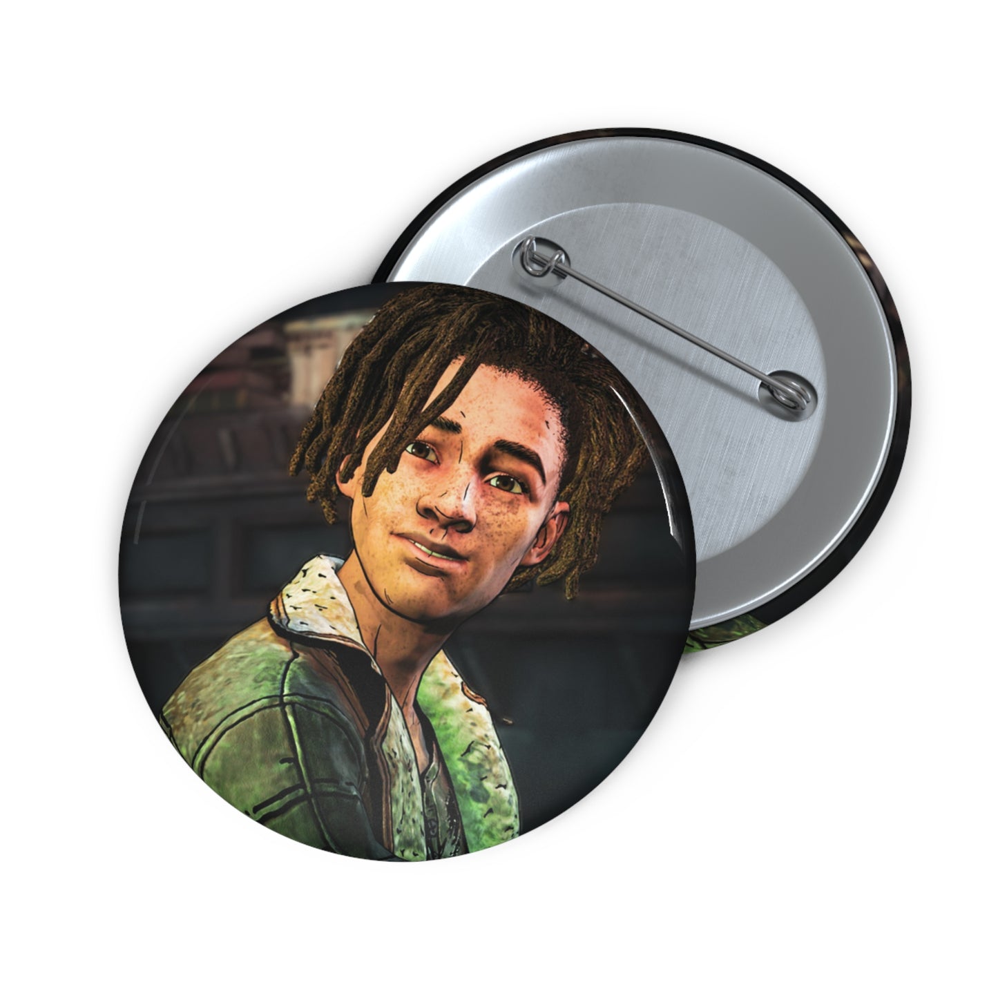 Telltale The Walking Dead Louis Handmade Brooch