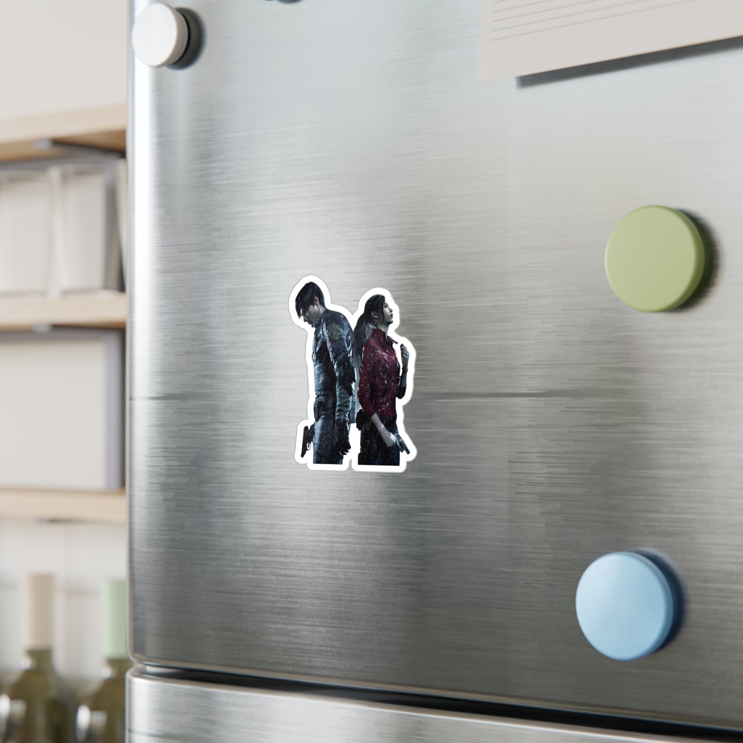 Resident Evil 2 Remake Leon & Claire Sticker