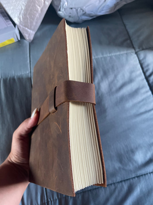 Red Dead Redemption Original Arthur's Leather Journal - Brown Leather Cover Available at 2Fast2See.co