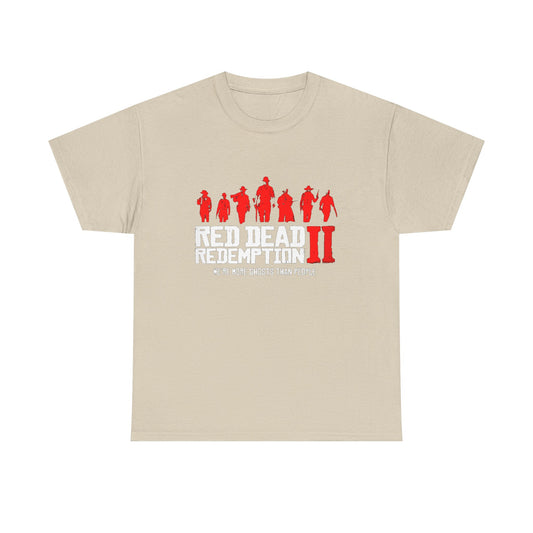 Red Dead Redemption 2 More Ghosts Than People Vintage Gaming Tshirt
