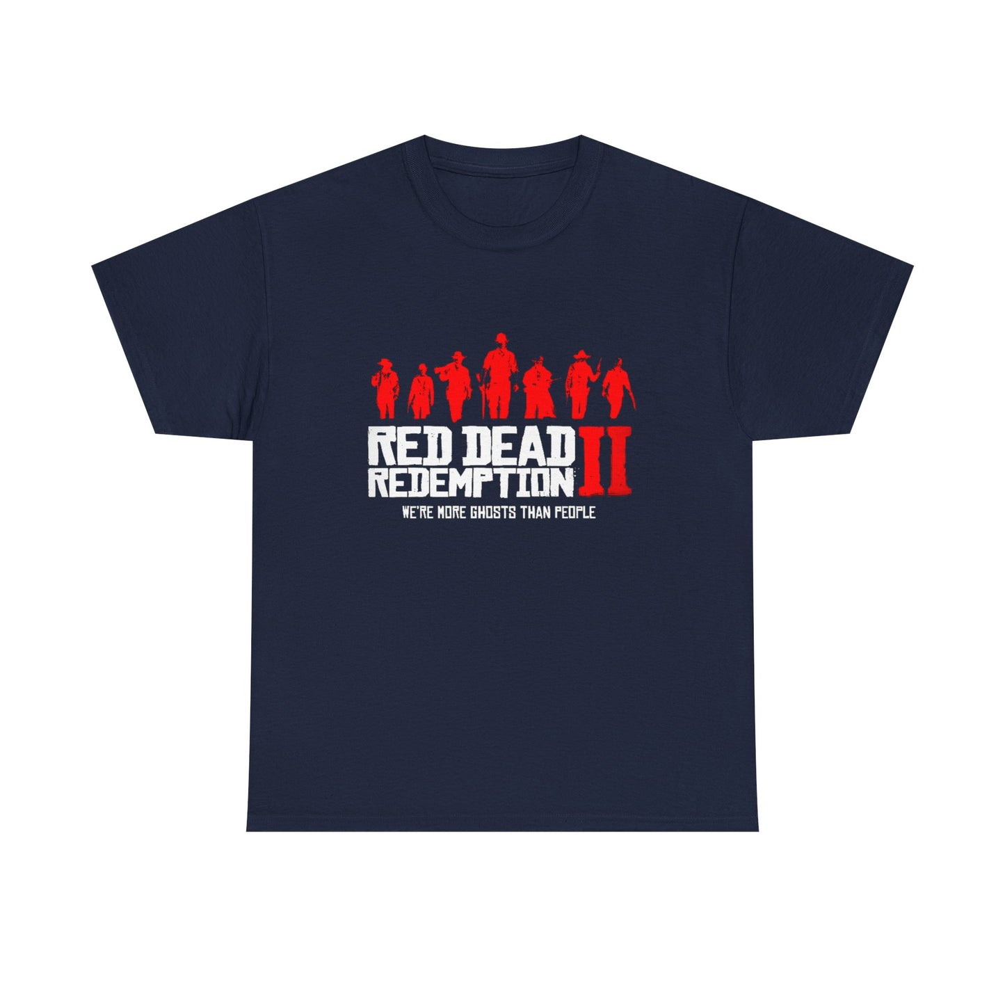 Red Dead Redemption 2 More Ghosts Than People Vintage Gaming Tshirt