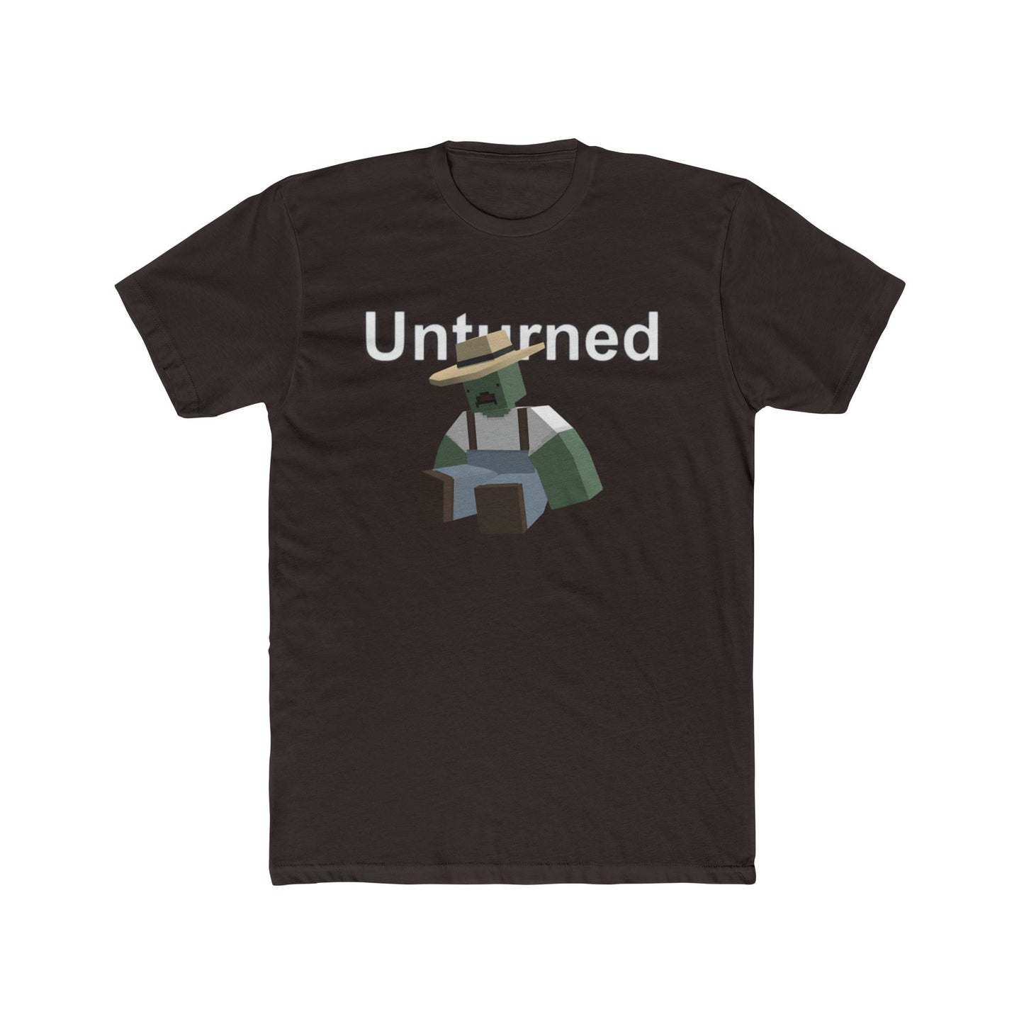 Unturned Video Game Survival Farmer Zombie Cotton Tshirt