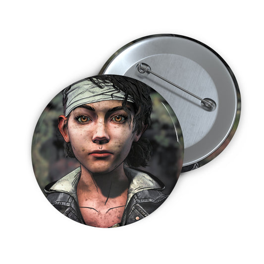 Telltales The Walking Dead Clementine Handmade Brooch