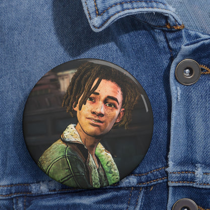 Telltale The Walking Dead Louis Handmade Brooch