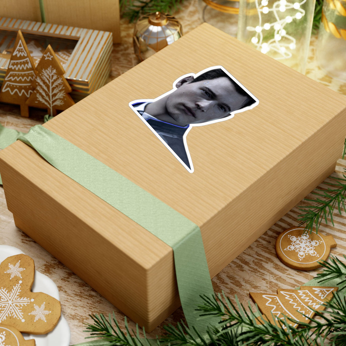 Detroit Become Human Connor RK800 Sticker No.2