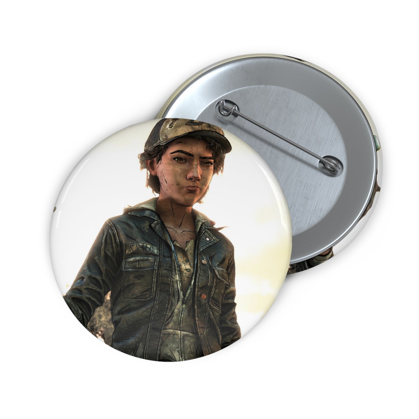 Telltales The Walking Dead Clementine Handmade Brooch