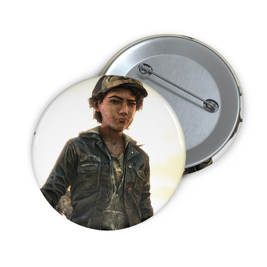 Telltales The Walking Dead Clementine Handmade Brooch
