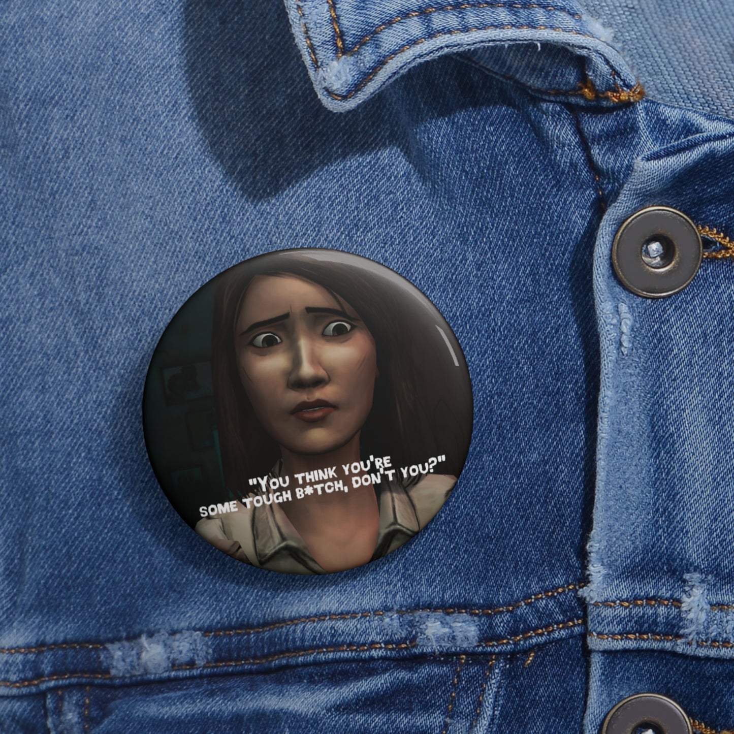 Telltale's The Walking Dead Carley "You Think You're Some Tough" Game Badge