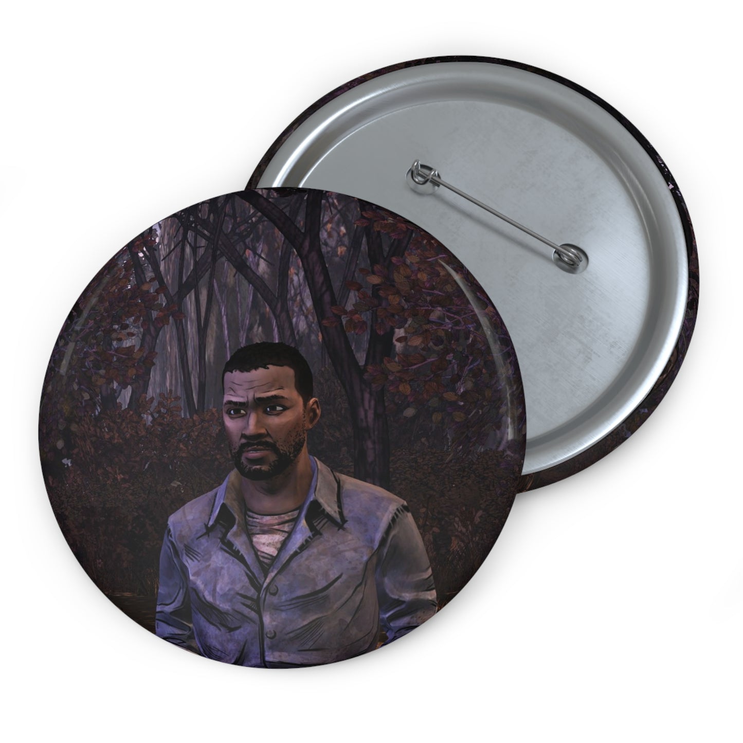 Telltales The Walking Dead Lee Everett Handmade Brooch