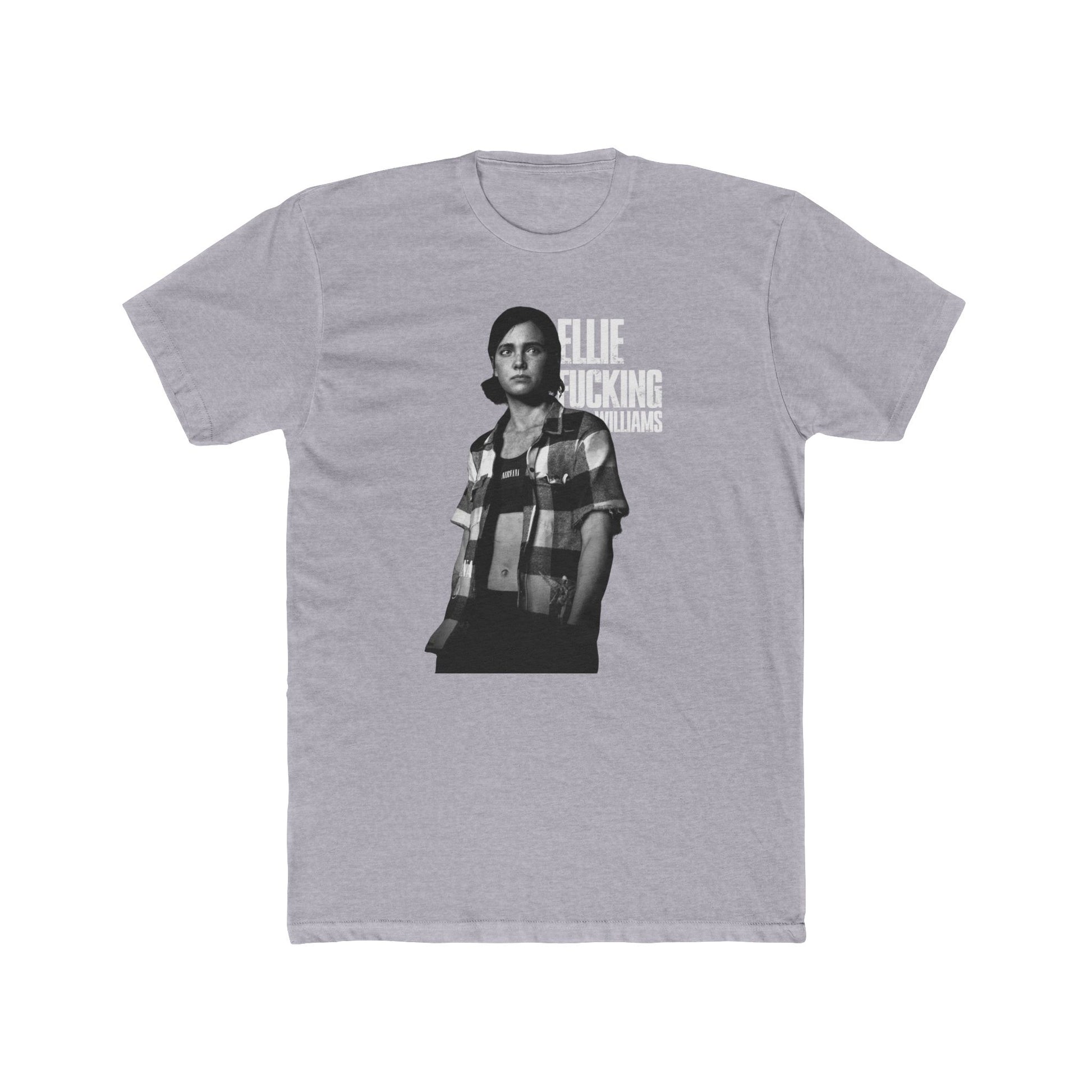 The Last of Us Ellie F Williams Cotton Tshirt - T-Shirt Available at 2Fast2See.co