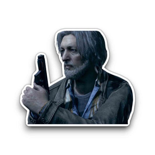 Detroit Become Human Hank Stickers Set