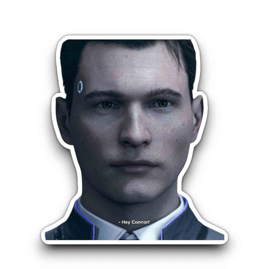 Detroit Become Human Hey Connor ! Stickers Set
