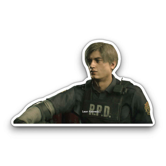 Resident Evil 2 Leon Kennedy R.P.D Stickers Set