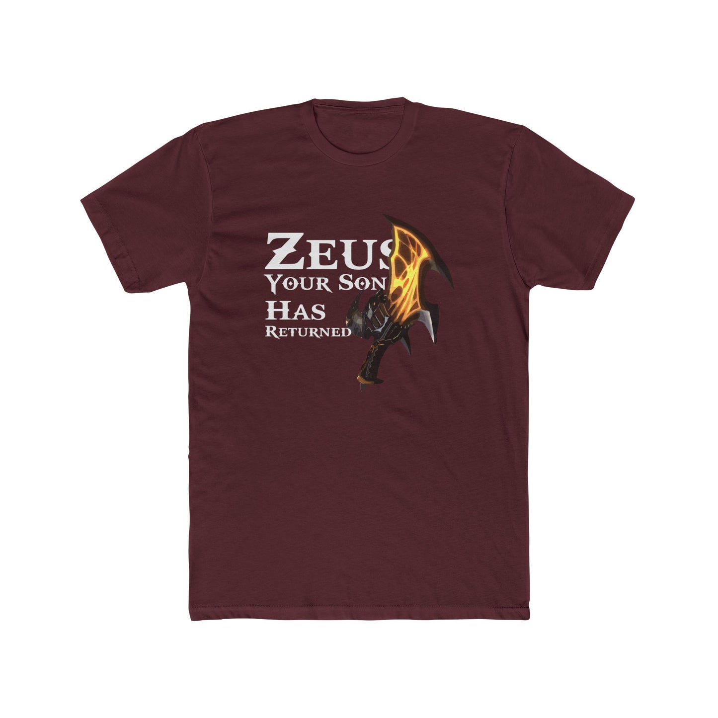 God of War Zeus Your Son Has Returned Tshirt