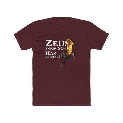 God of War Zeus Your Son Has Returned Tshirt