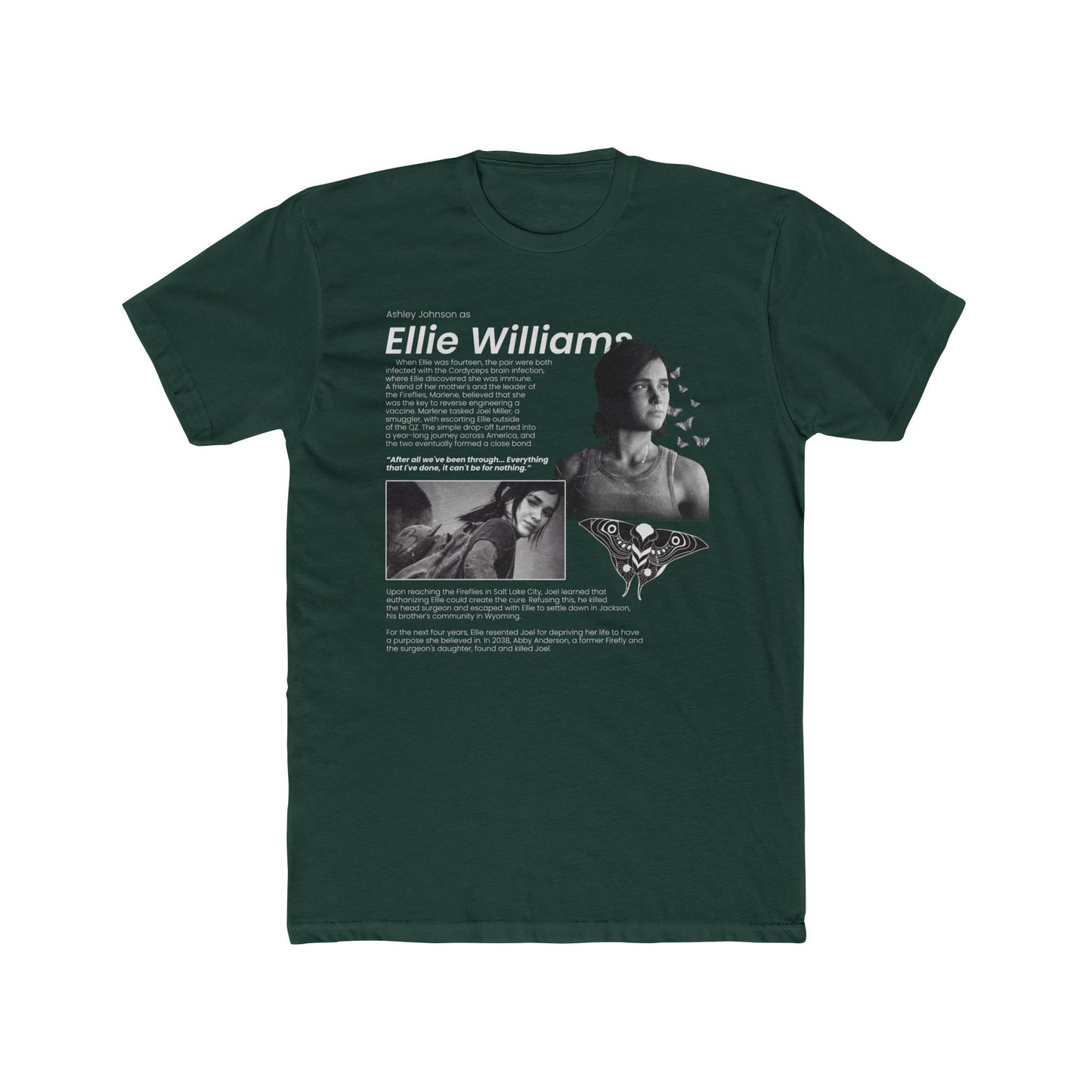 The Last of Us Ellie's Story Aesthetic Tshirt Unisex Cotton Crew Tee