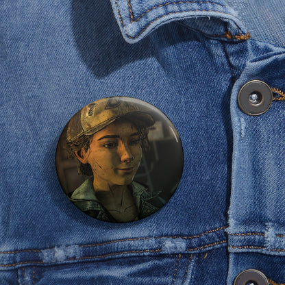 Telltales The Walking Dead Clementine Handmade Brooch