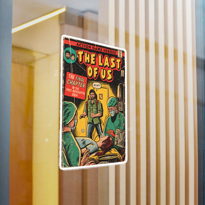 The Last Of Us Part I Game Ending Comic Cover Sticker