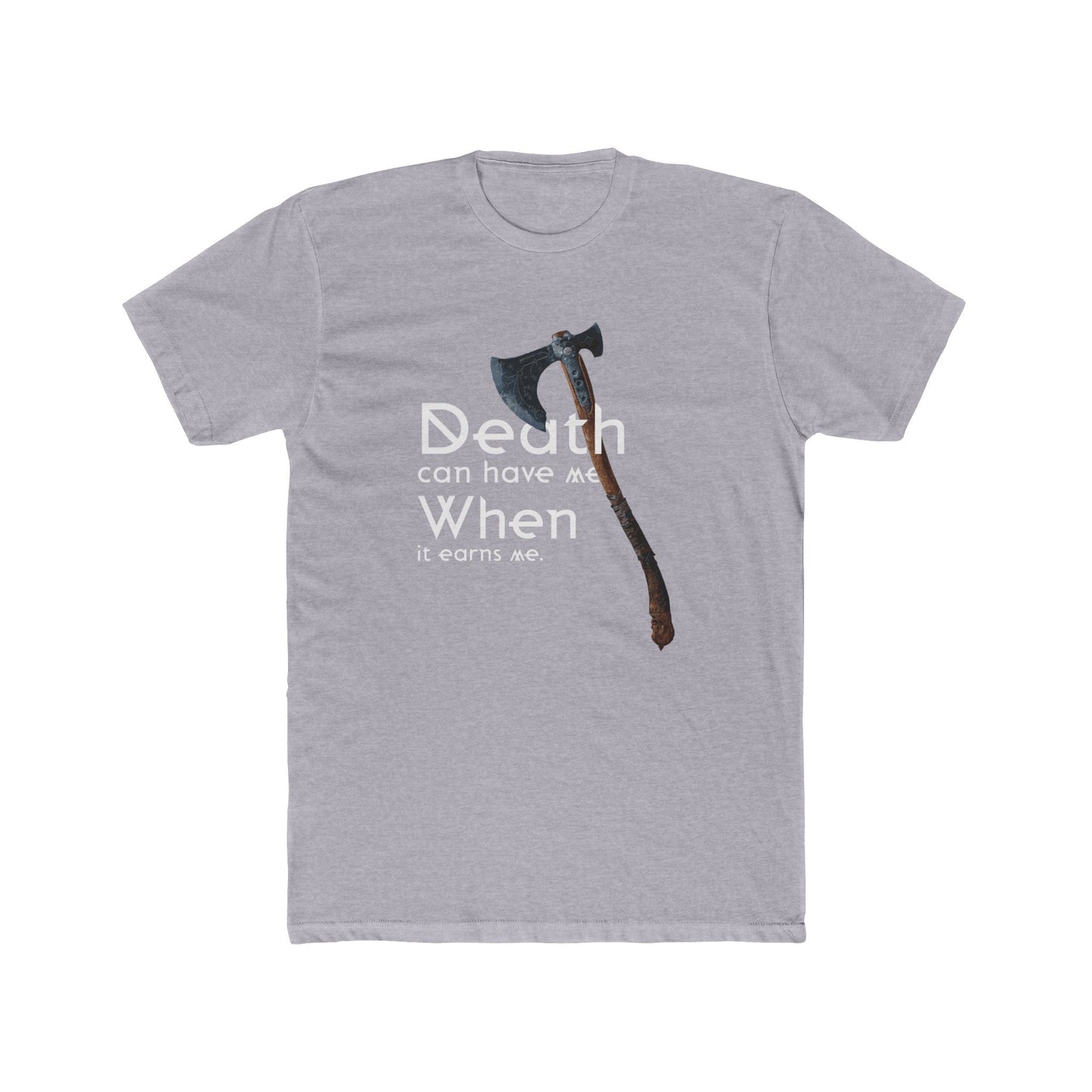 God of War Death Can Have Me Tshirt Unisex Cotton Crew Tee