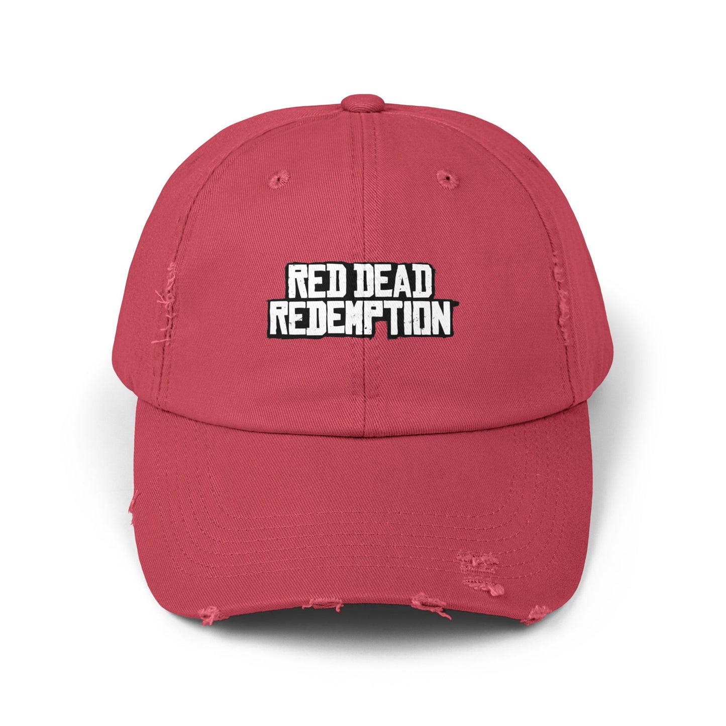 Red Dead Redemption Gaming Unisex Distressed Cap
