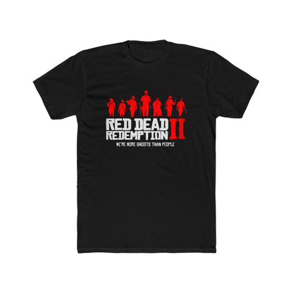 Red Dead Redemption Ghosts Tshirt Unisex Cotton Crew Tee