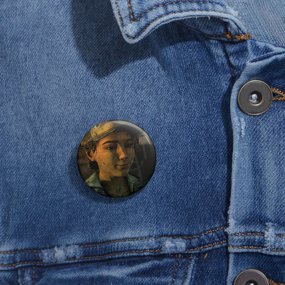 Telltales The Walking Dead Clementine Handmade Brooch
