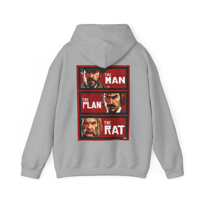 Red Dead Redemption 2 The Man The Plan The Rat Gaming Hoodie