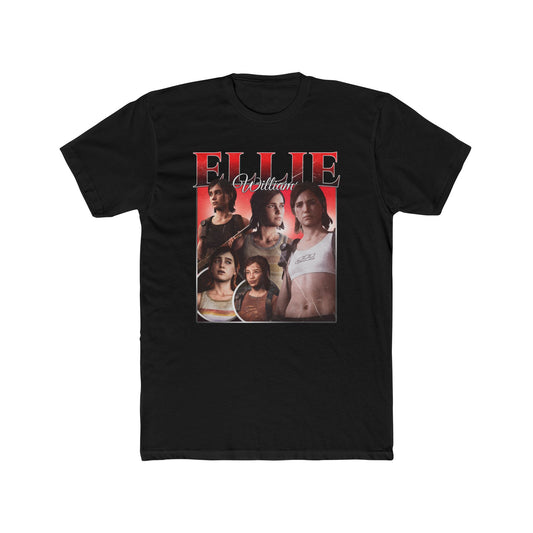 The Last of Us Ellie Williams Tshirt Unisex Cotton Crew Tee