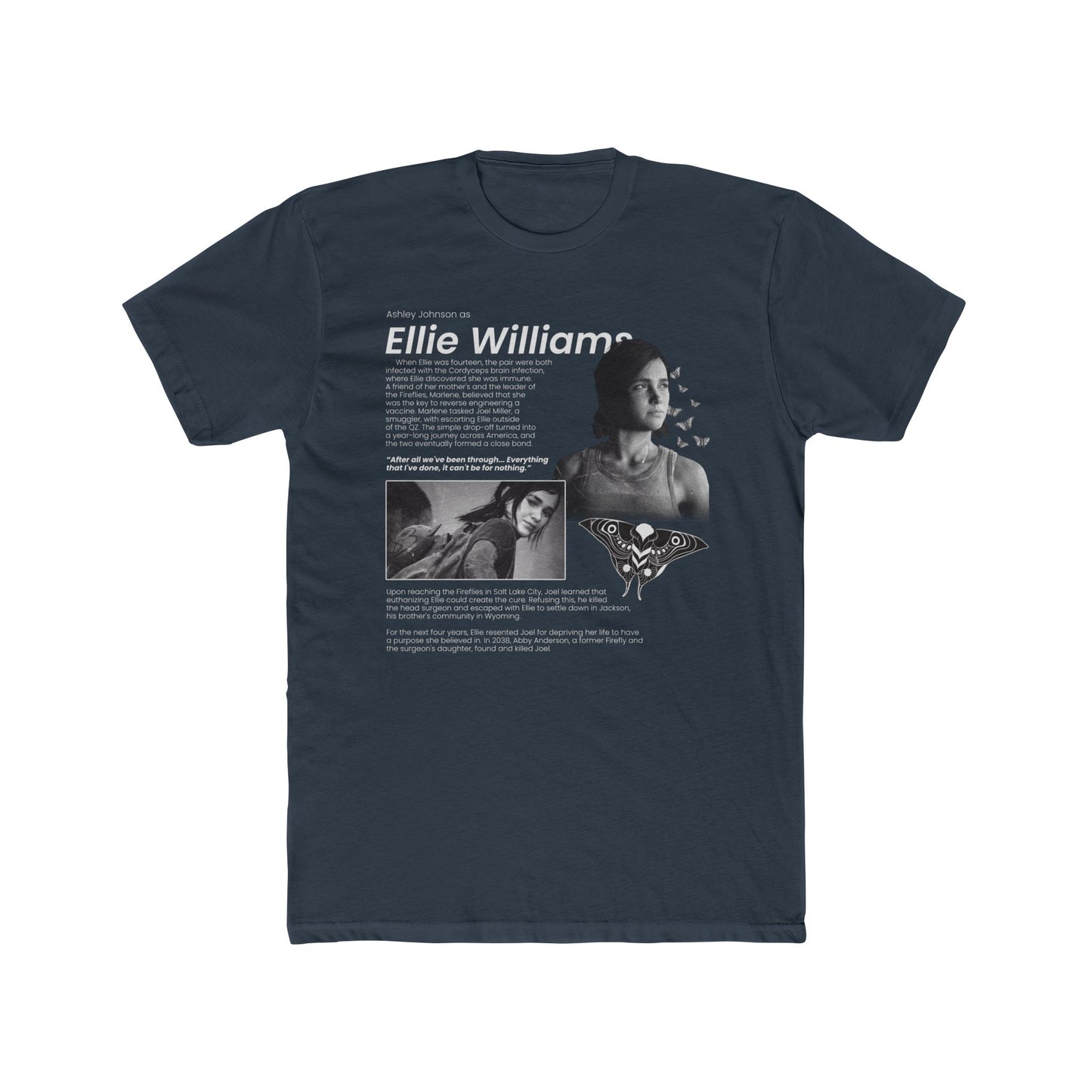 The Last of Us Ellie's Story Aesthetic Tshirt Unisex Cotton Crew Tee