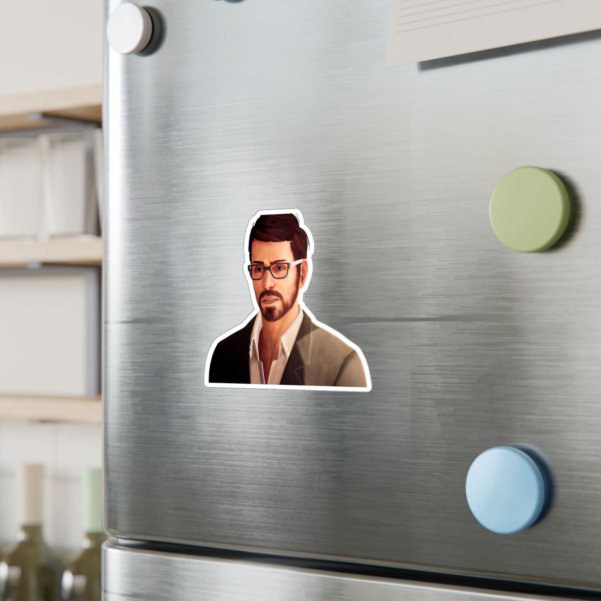 Life Is Strange Mark Jefferson Vinyl Sticker No.1