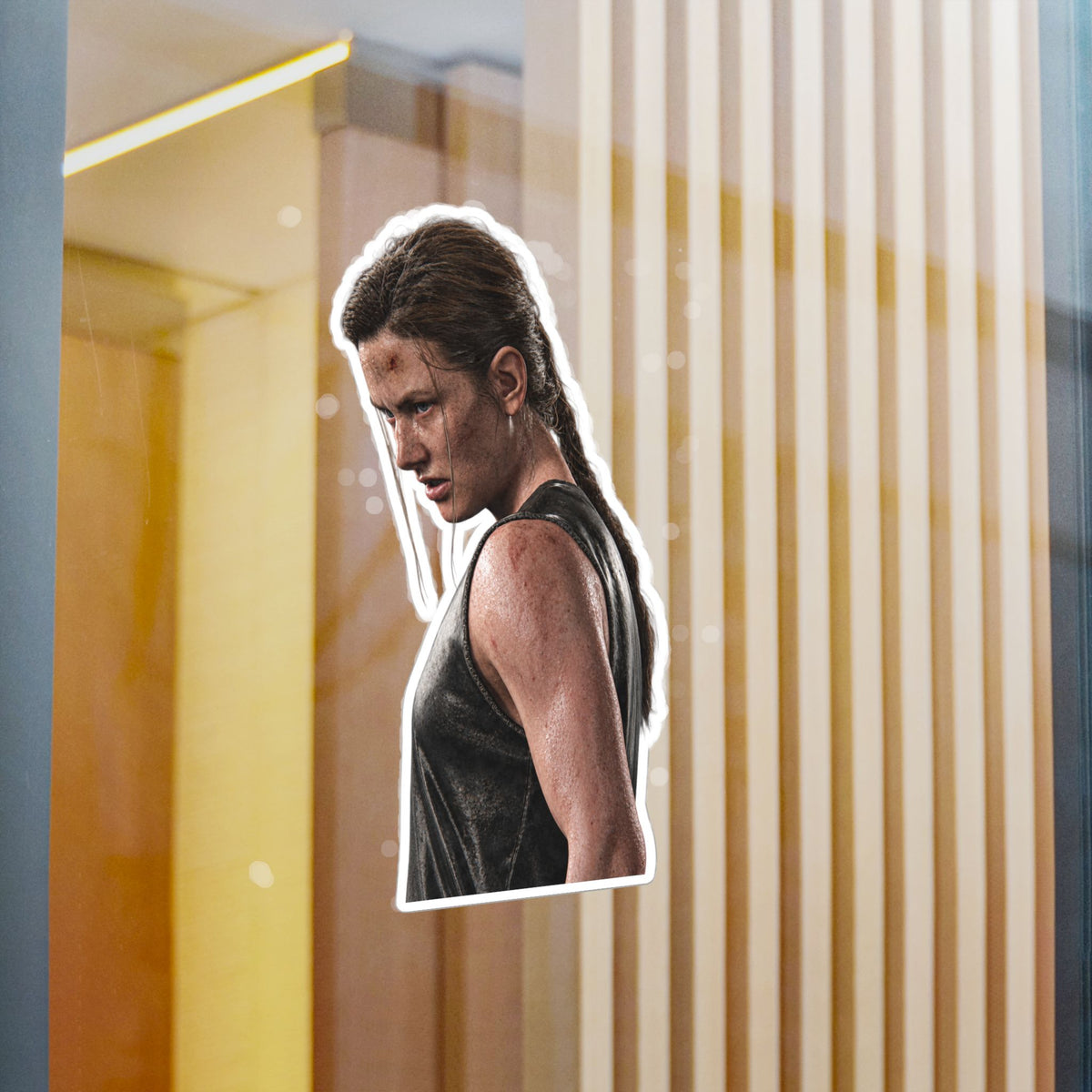 The Last of Us Part II Abby Kiss-Cut Vinyl Sticker No.1