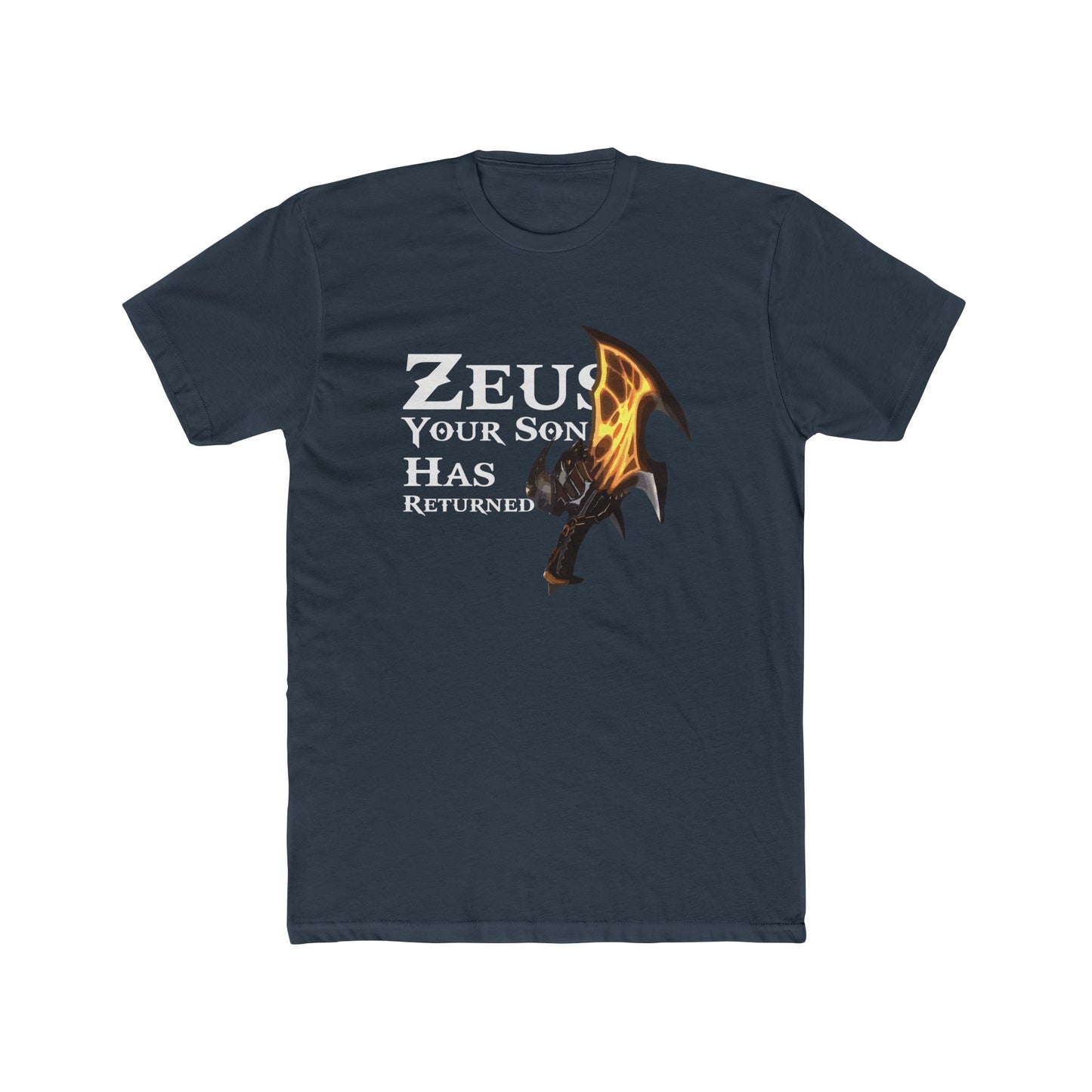 God of War Zeus Your Son Has Returned Tshirt