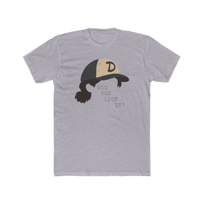 The Walking Dead Did You Lick It? Tshirt Unisex Cotton Crew Tee