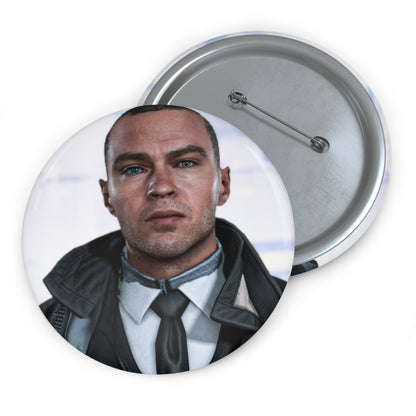 Detroit: Become Human Markus Handmade Round Badge Pin