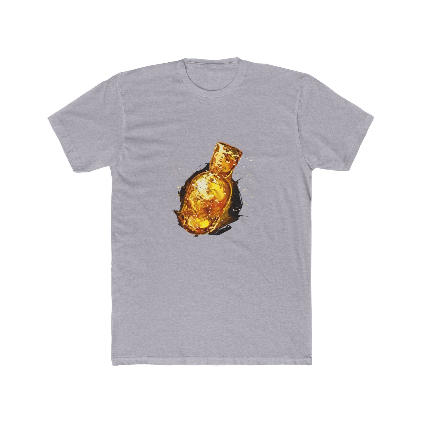 Dark Souls Orange Flusk Gaming Tshirt Unisex Cotton Crew Tee