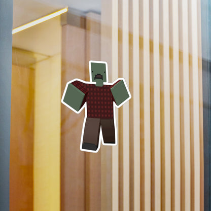 Unturned Video Game Survival  Camper Zombie Sticker
