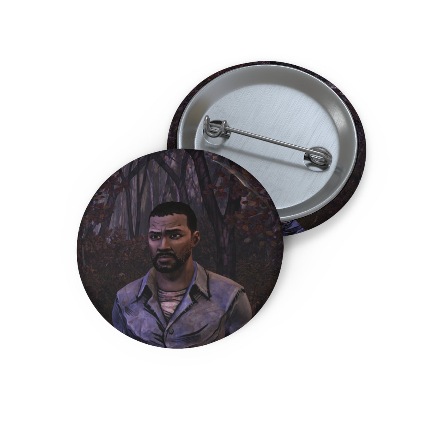 Telltales The Walking Dead Lee Everett Handmade Brooch