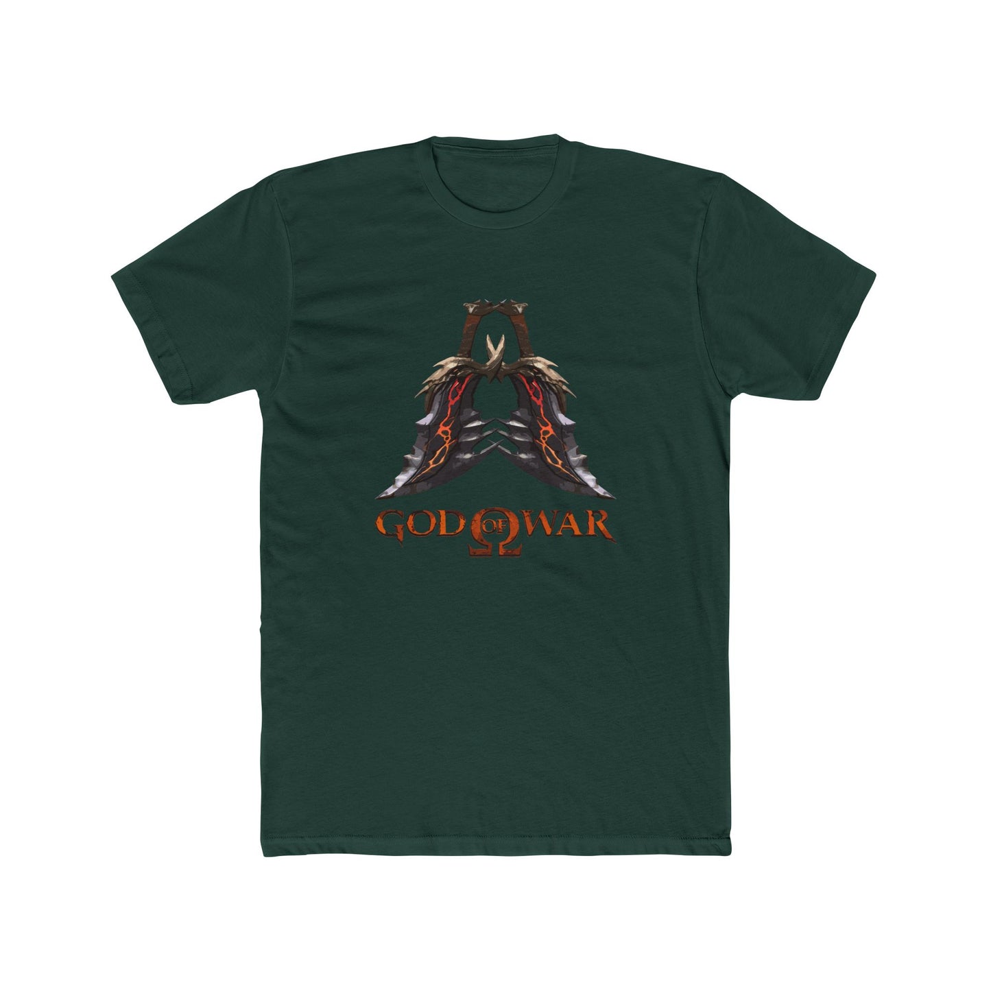 God of War Blades of Chaos Tshirt Unisex Cotton Crew Tee