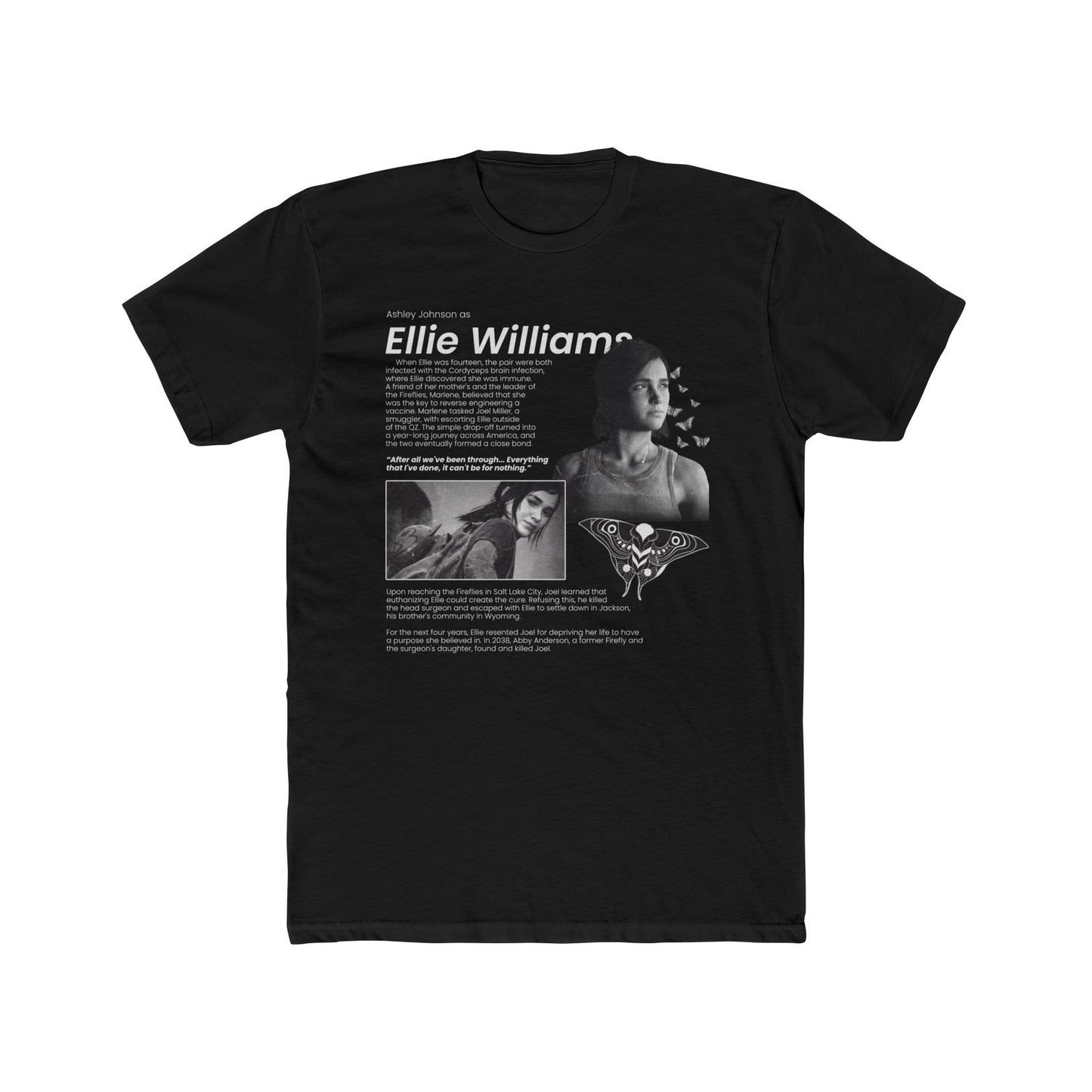 The Last of Us Ellie's Story Aesthetic Tshirt Unisex Cotton Crew Tee