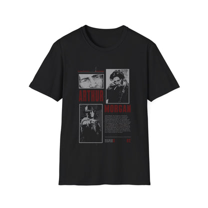 Red Dead Redemption Arthur Morgan Vintage Design Tshirt Cotton  Top