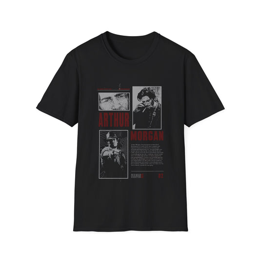 Red Dead Redemption Arthur Morgan Vintage Design Tshirt Cotton  Top