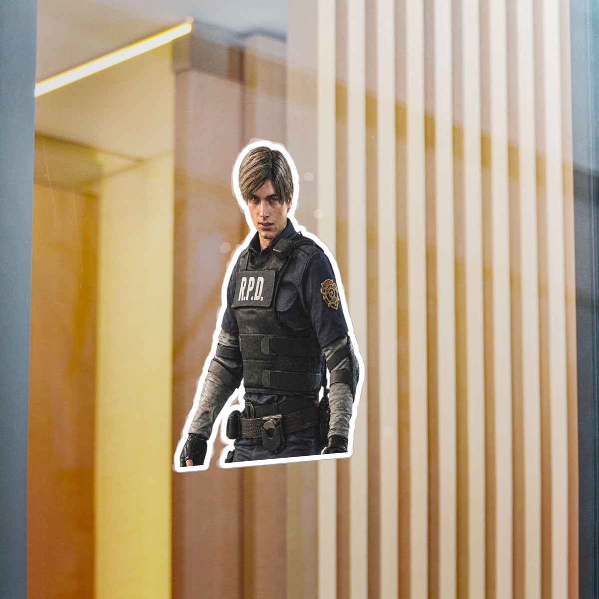 Resident Evil 2 Leon S. Kennedy  Sticker No.3